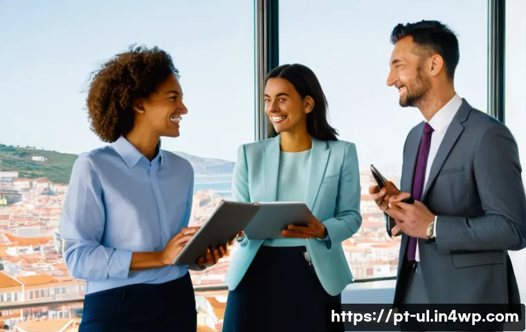 극한 환경에서의 팀워크와 협력 증진 전략 - **Prompt:** A diverse team of 5-6 Portuguese professionals (men and women, ranging from 25-50 years ...